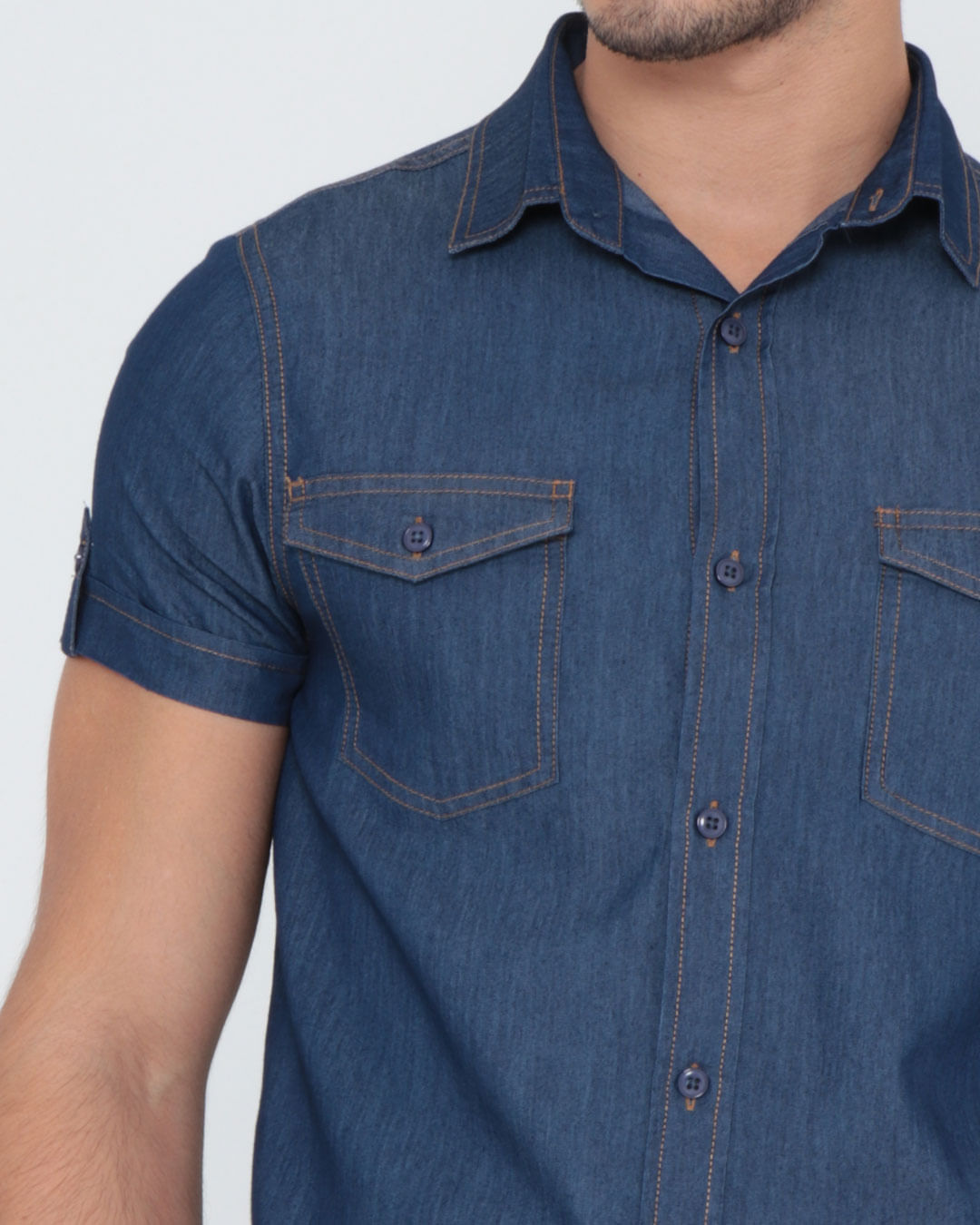 Camisa-215357-Jeans-Mc-C-Bso-Ct---Blue-Jeans-Escuro