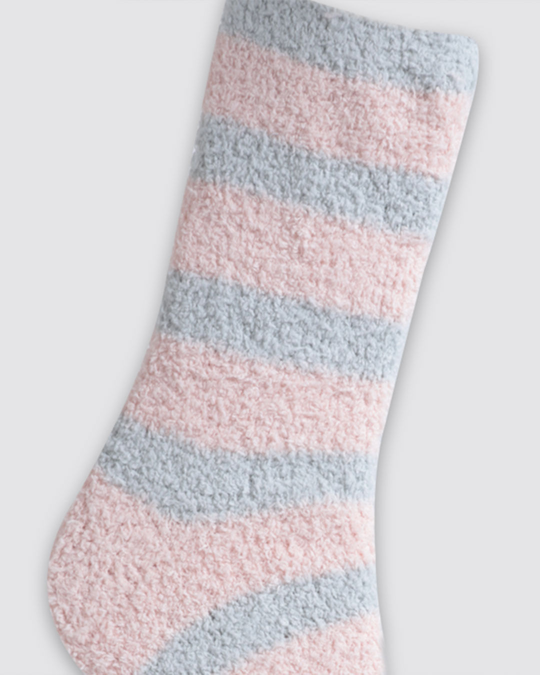 Meia--Cmedio-Tor4a--Chenille-Cor10---Rosa-Listrado