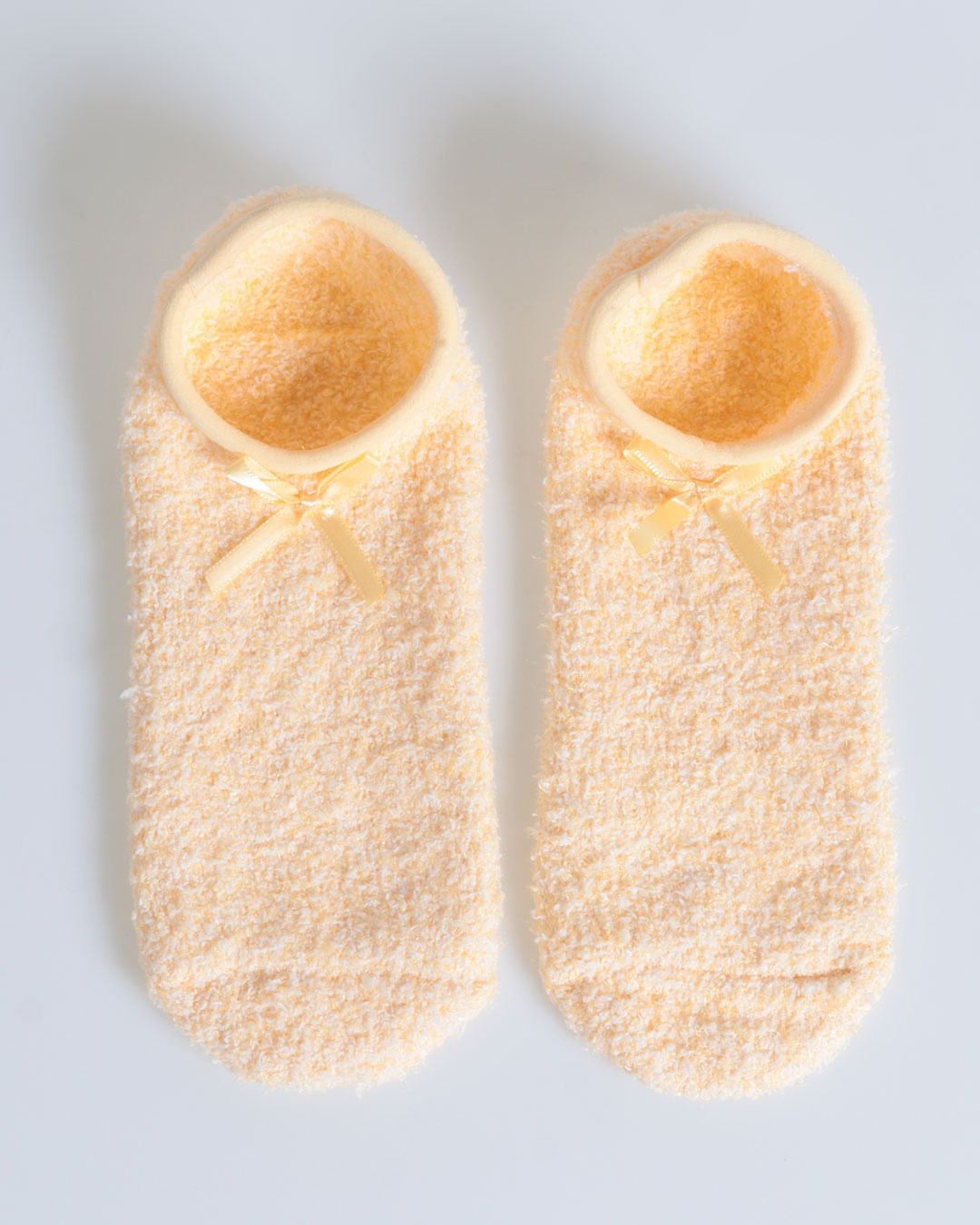 Meia-Invisivel-Tor4c-Chenille-Cor5---Amarelo-Claro