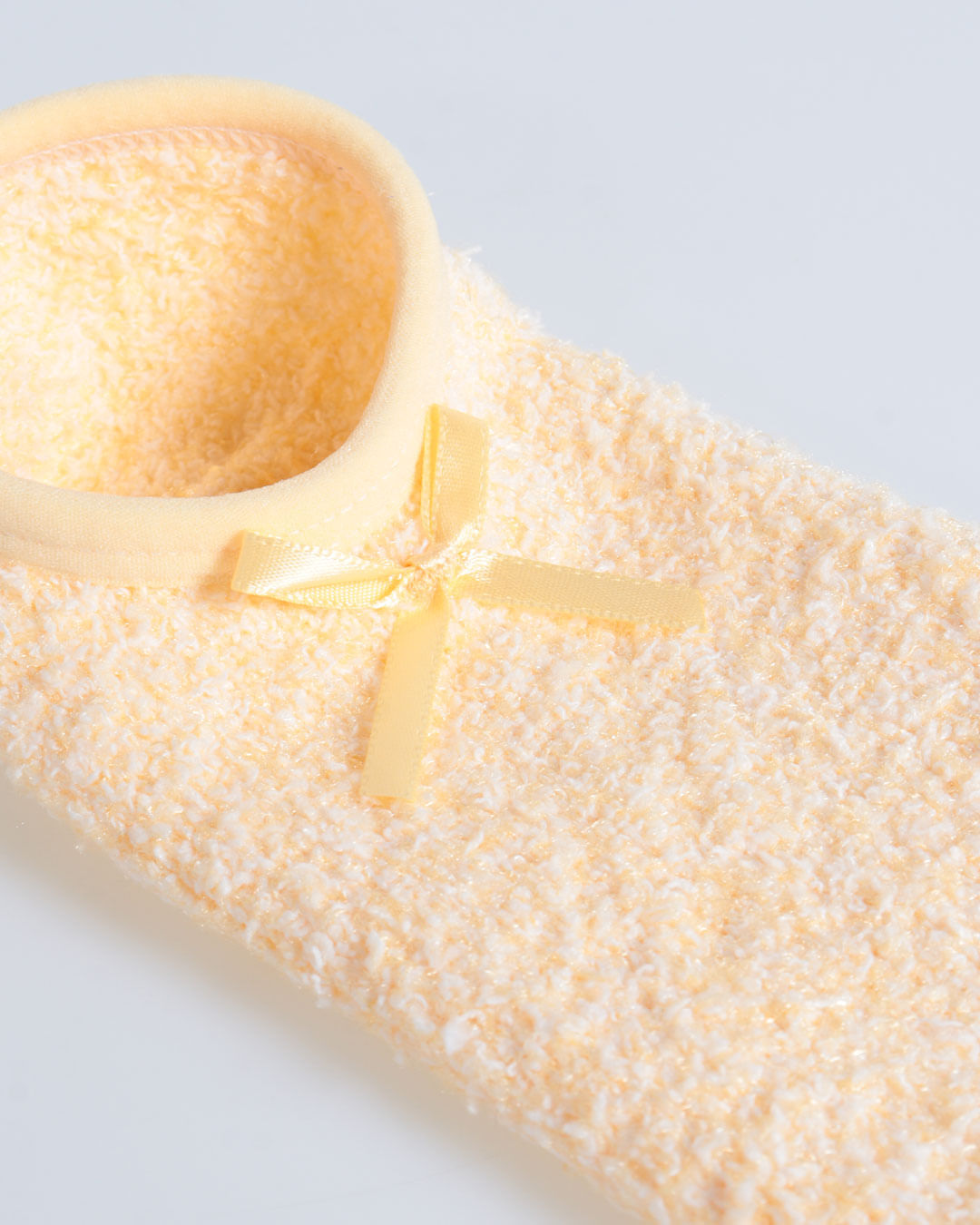 Meia-Invisivel-Tor4c-Chenille-Cor5---Amarelo-Claro