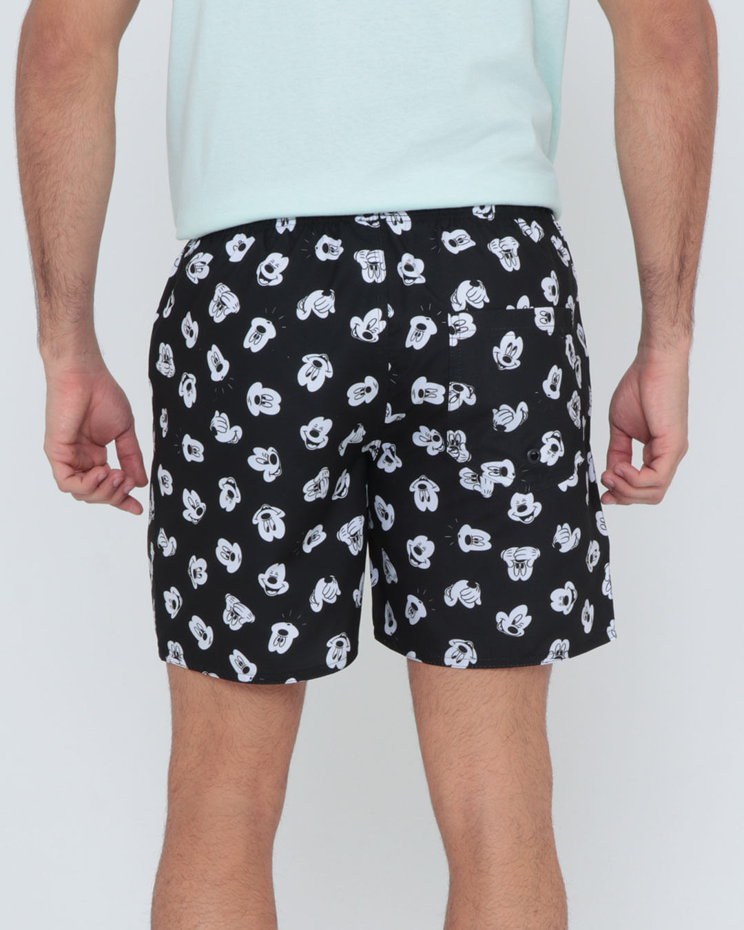Bermuda-Elast-Tt10938-Mickey-Fundo-Preto---Preto