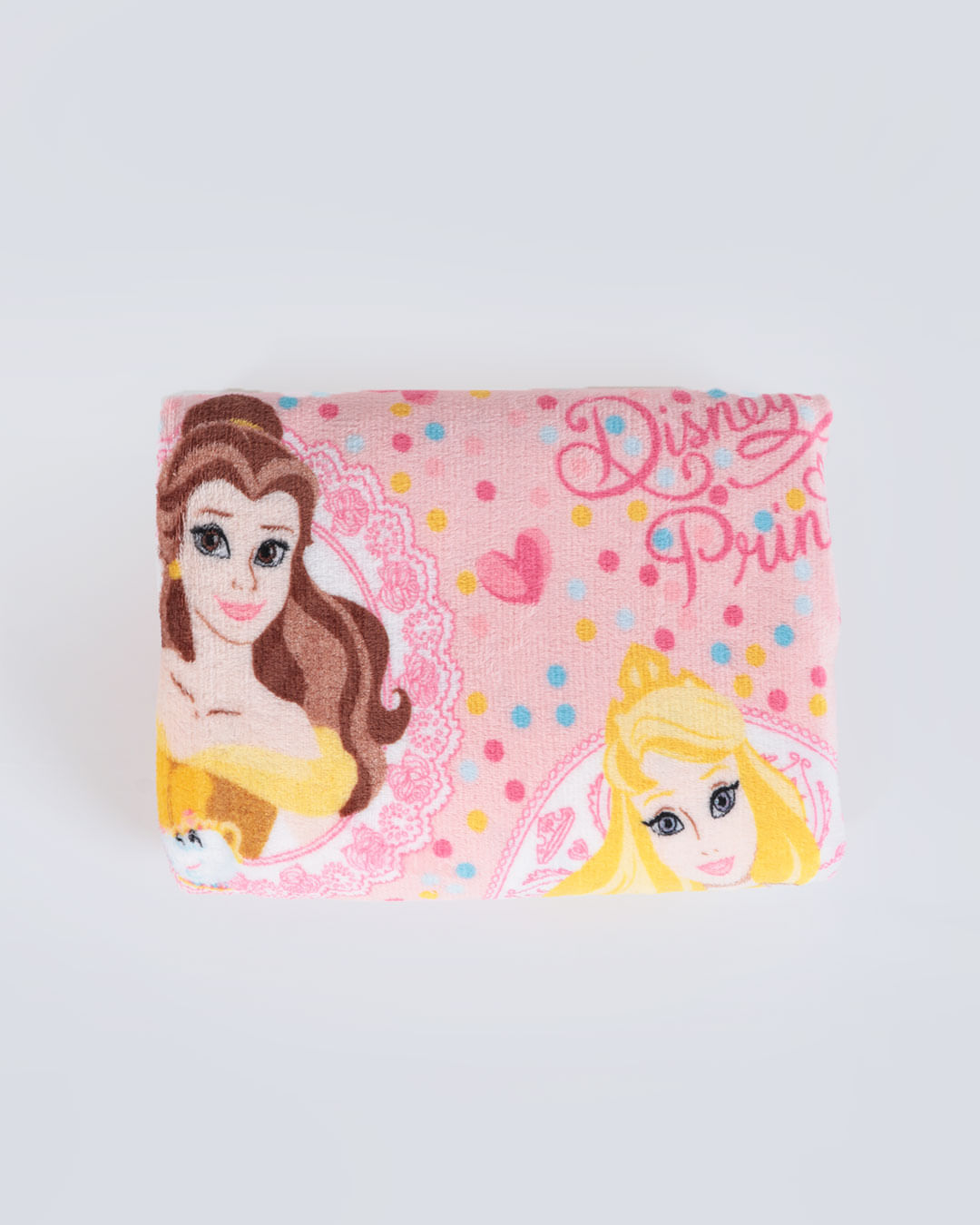 Cobertor-Flannel-Solt-Princesas-Poa-Rosa---Rosa-Claro