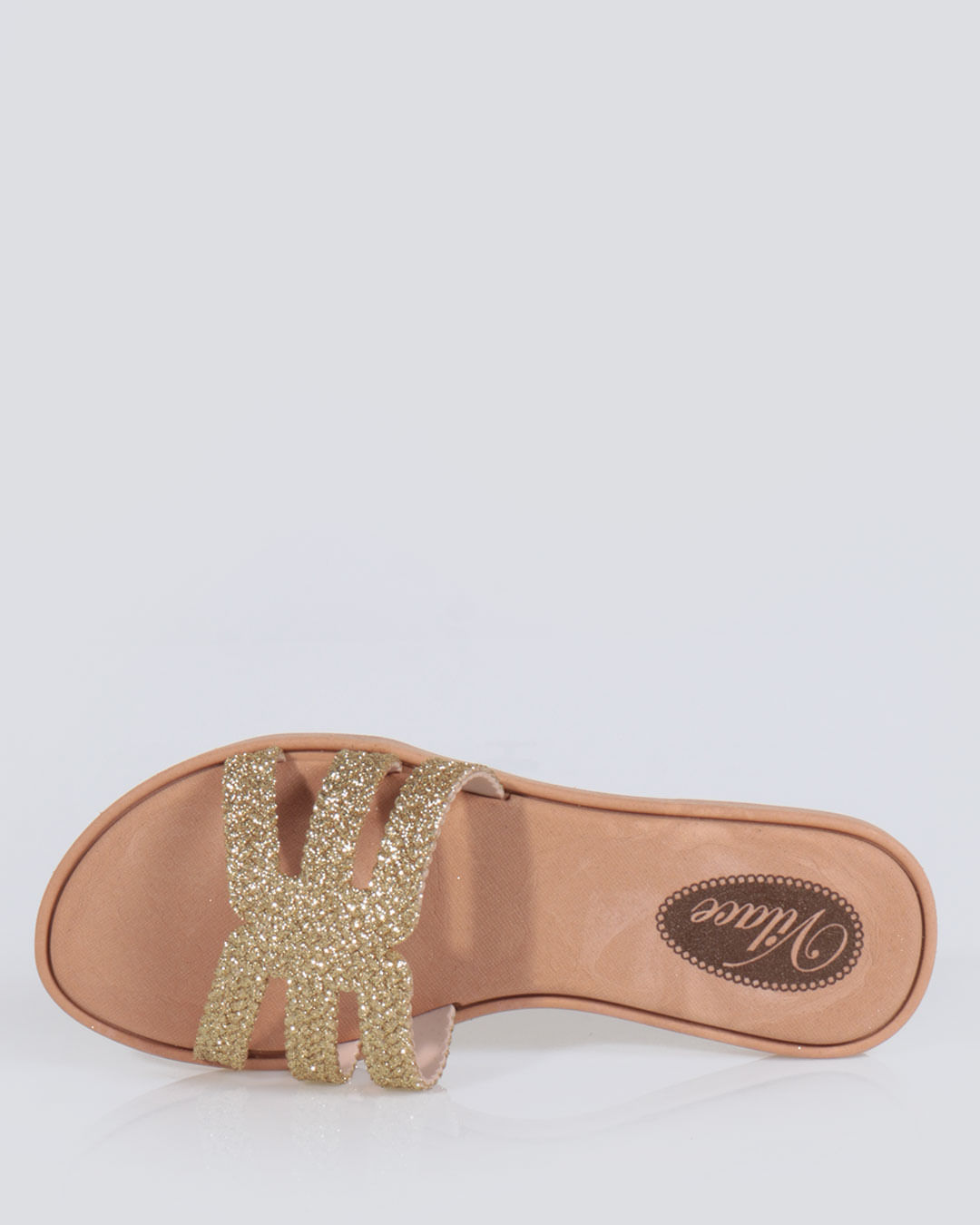 Slide-10330-Nude-Gliter-3-Tiras---Dourado