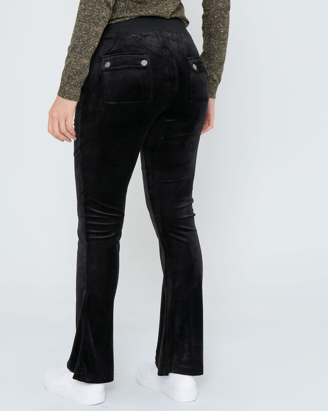 Calca-Flare-Plush-Cont---Preto