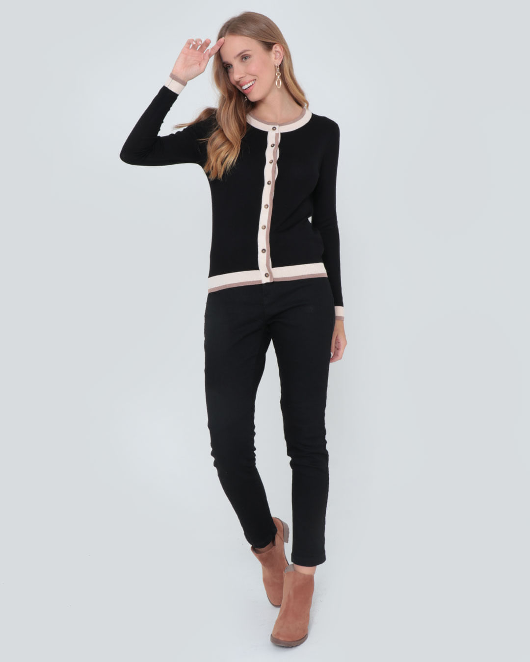 Cardigan-Tricolor-Cgcct-009---Preto