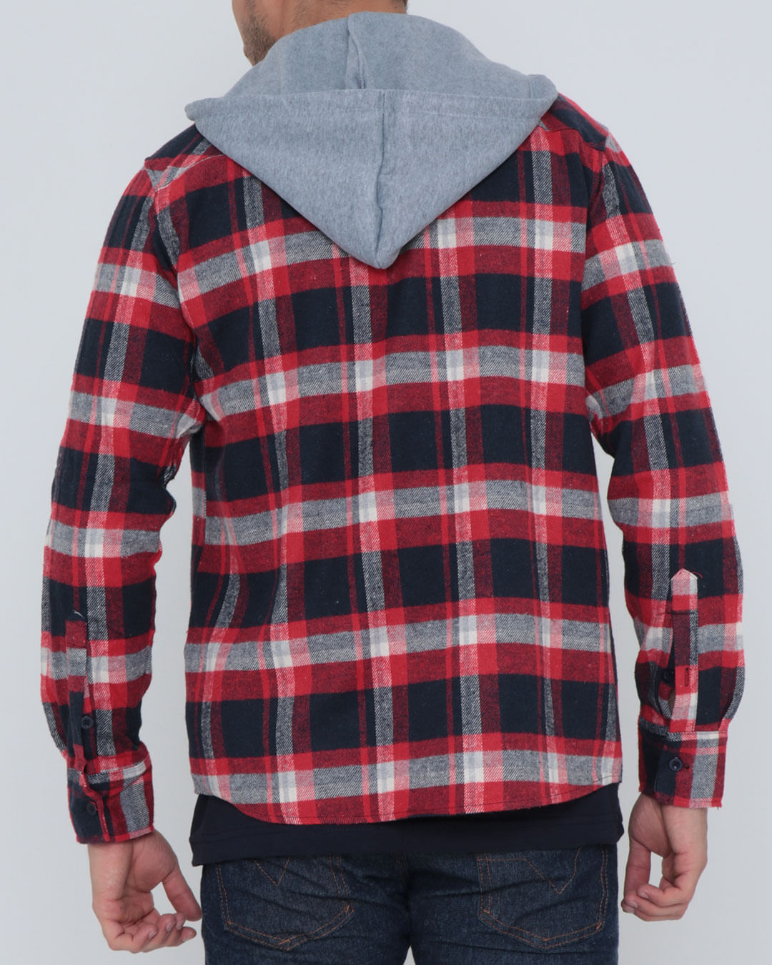 Camisa-De-Fs02-Flanela-Com-Capuz---Marinho-Xadrez