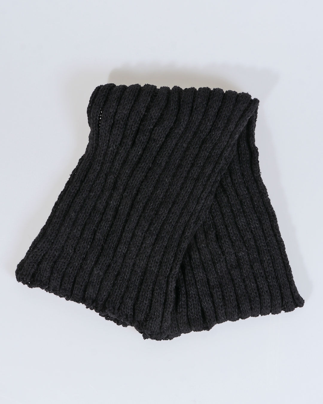Cachecol-1803-Masculino-Adulto-Liso---Preto