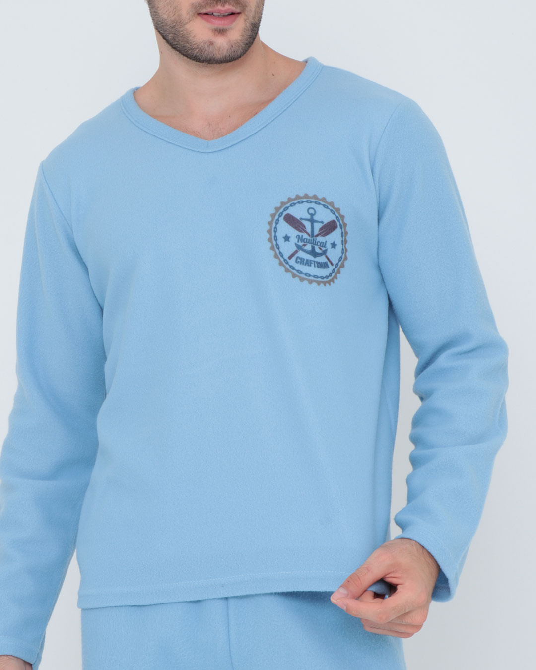 Pijama-404-02-Soft-Gola-V-Estampa-Lat---Azul-Claro