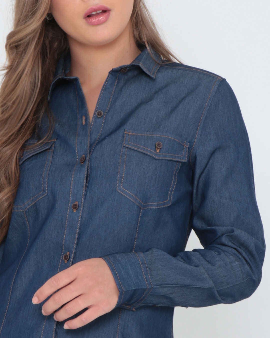 Camisa--Jeans-3lav-Fem-Ad---Azul-Escuro