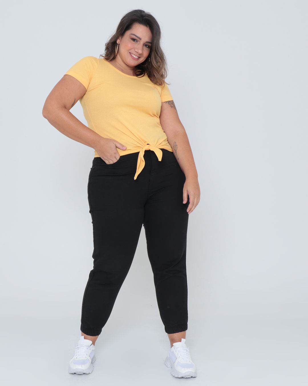 Tshirt-7773pl-Nozinho-Canelada---Amarelo-Medio