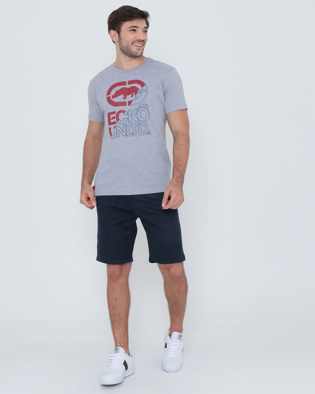 Camiseta-Basica-K250a-Ecko---Cinza-Claro