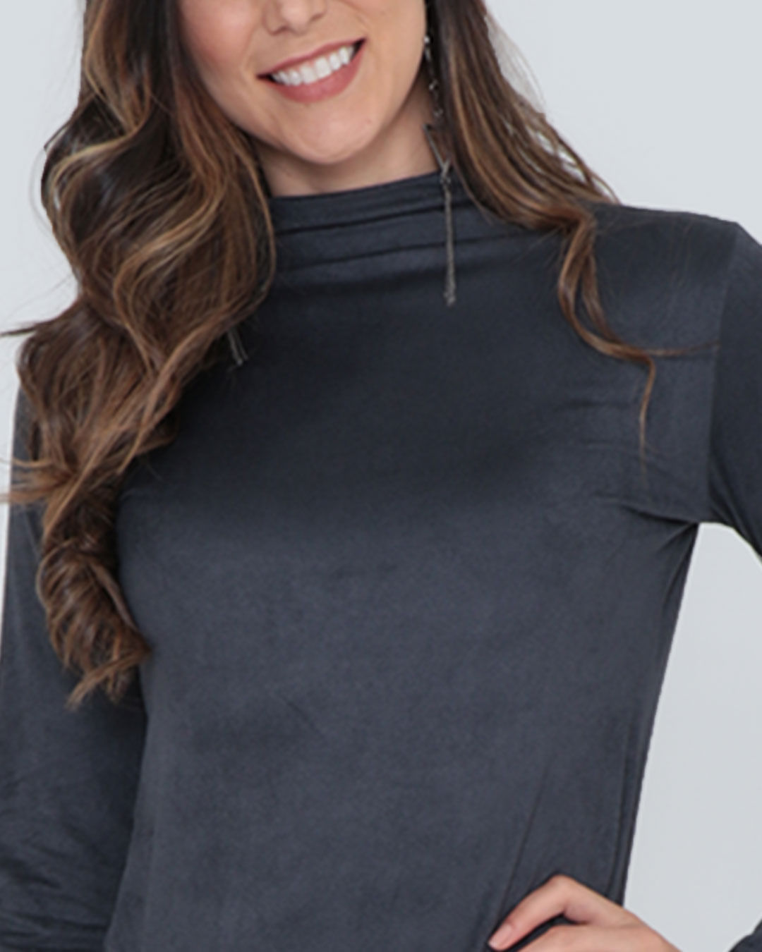 Blusa-2850-Gola-Alta-Ml-Suede---Cinza-Escuro