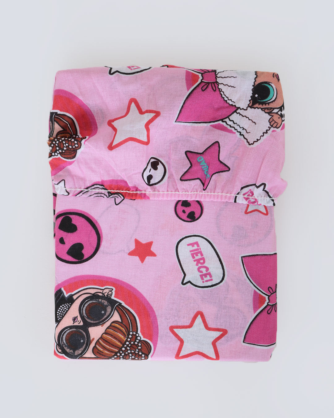 Jg-Cama-Solt-Lol-Fierce---2-Pcs---Rosa-Claro