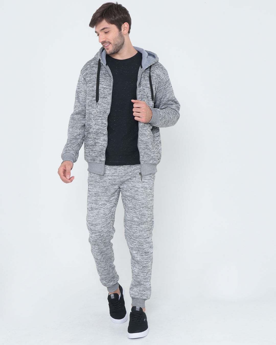 Calca-Amj01-Jogger-Rajada-Esporte---Mescla-Claro