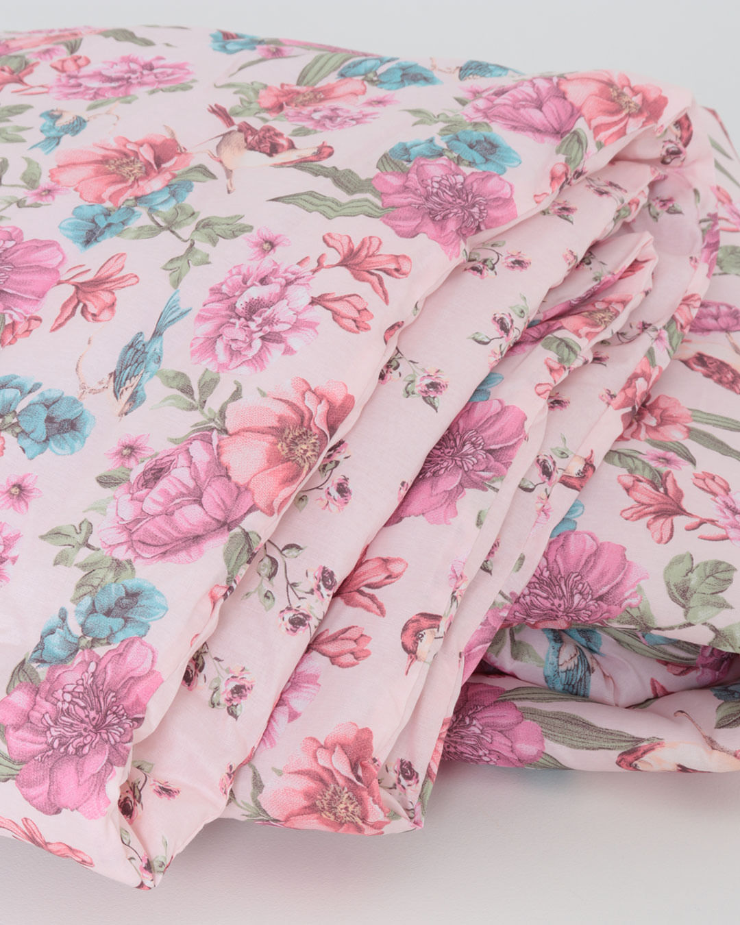Edredom-Df-Queen-Rosana---1-Pc---Rosa-Floral