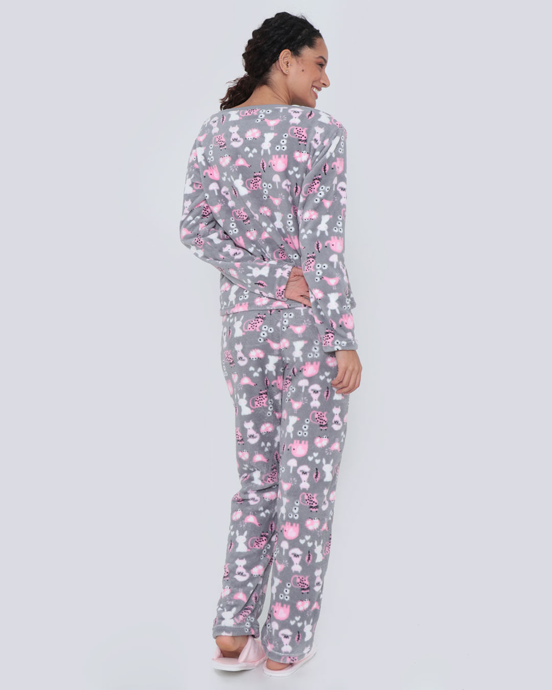 Pij21158-Longo-Soft-Estam-Estrelas---Cinza-Claro