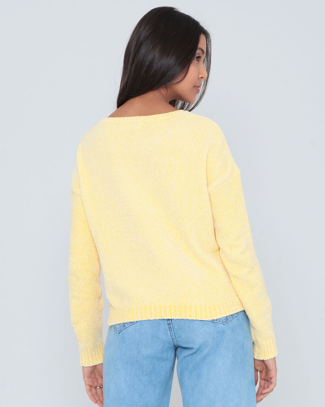 Tricot-Chenille-Sweaterjf-201-Faz---Amarelo-Medio