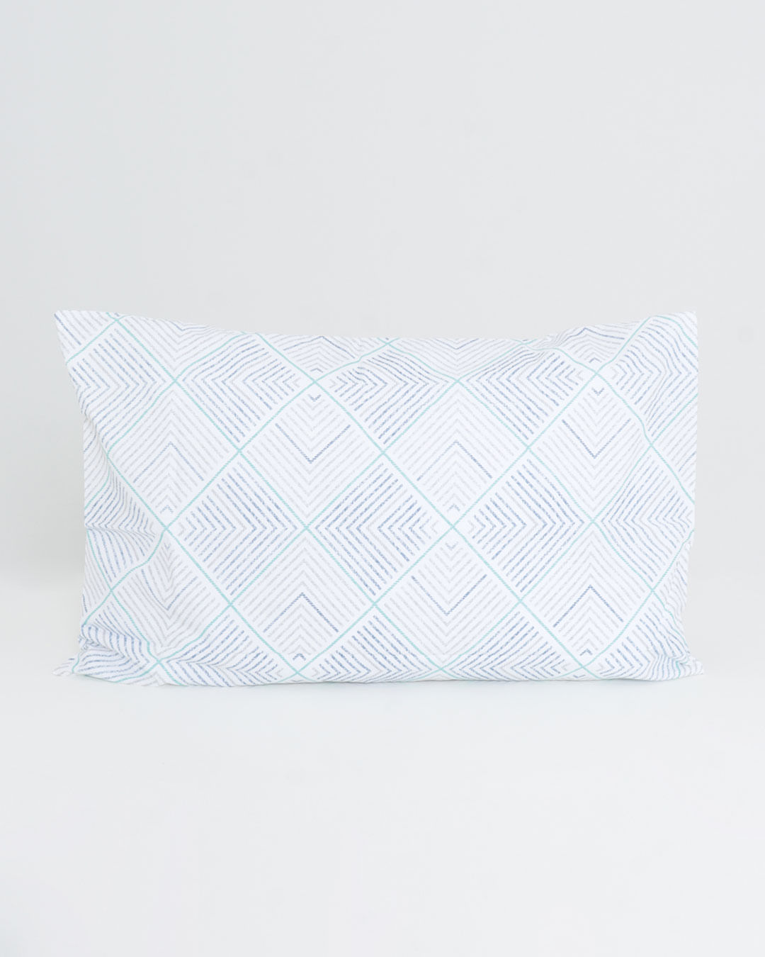 Jg-Cama-Prata-Solteiro-Philip-Turquesa---Azul-Geometrico