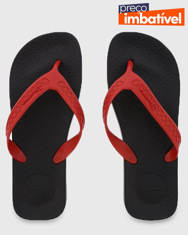 Chinelo Masculino Surf Ipanema Preto 39/40