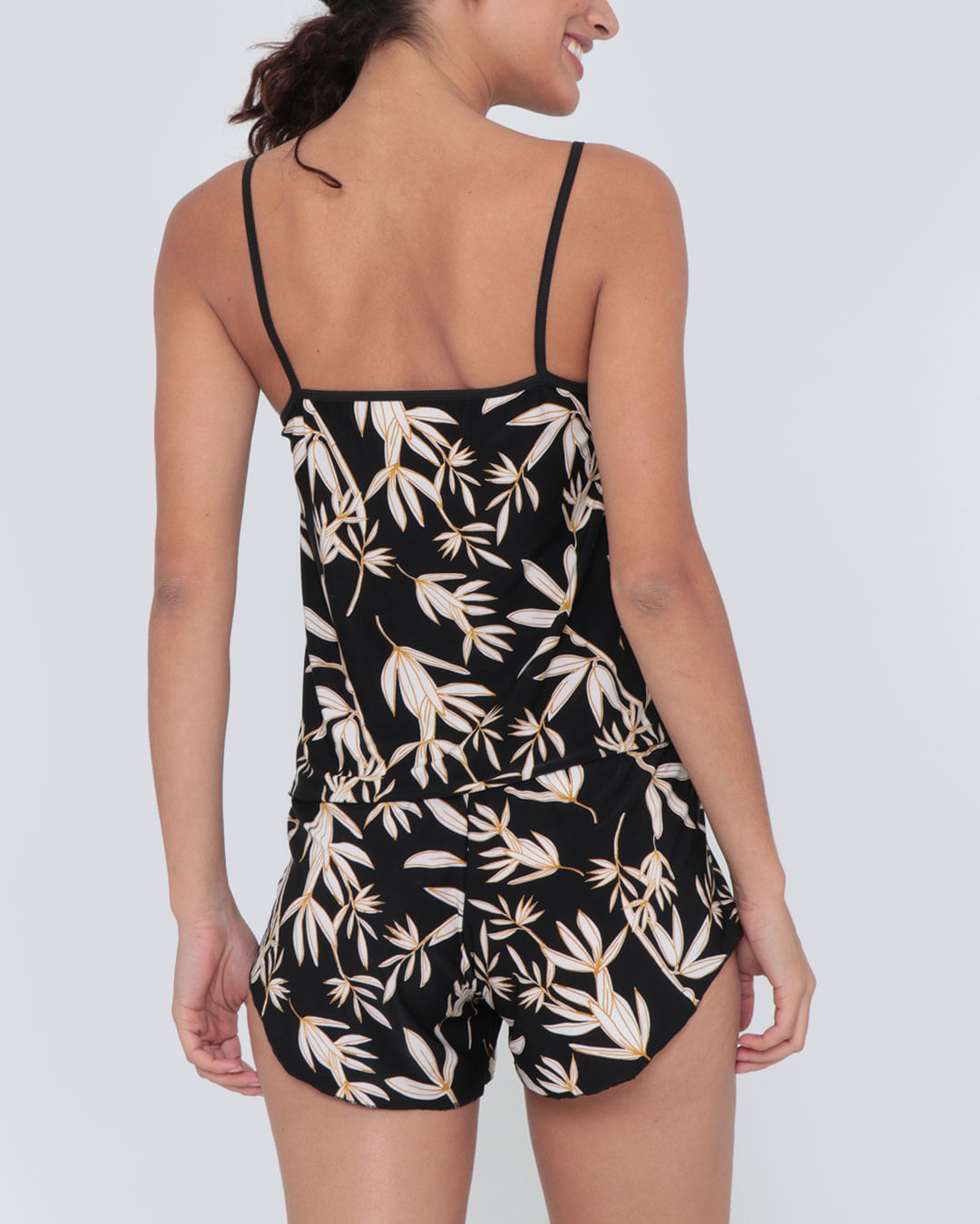 Sh01doll-Alca-Estamp-Decrend---Preto-Floral