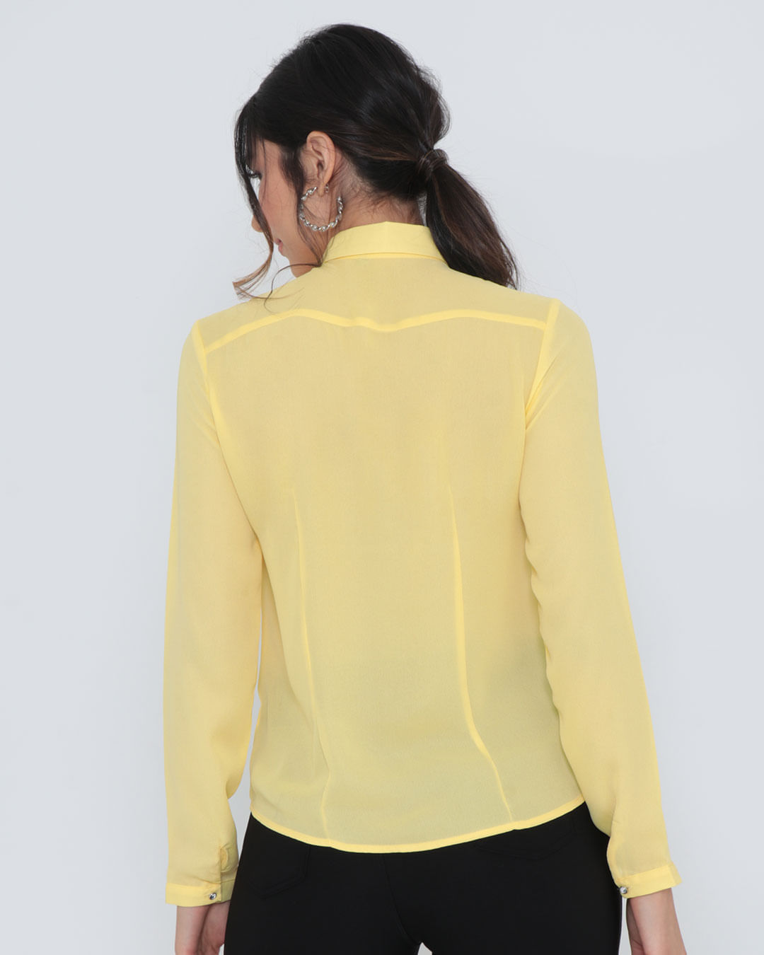 Camisa-8725-C-Strass--Ml---Amarelo-Medio