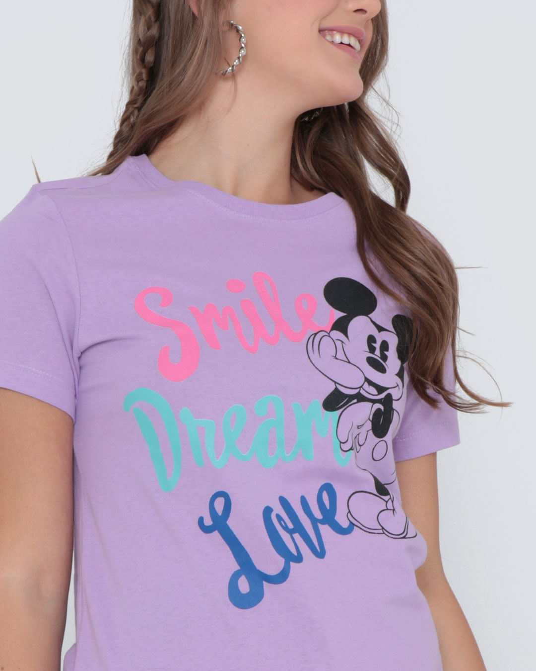 T-Shirt-Mickey-22401-Lilas---Lilas-Medio