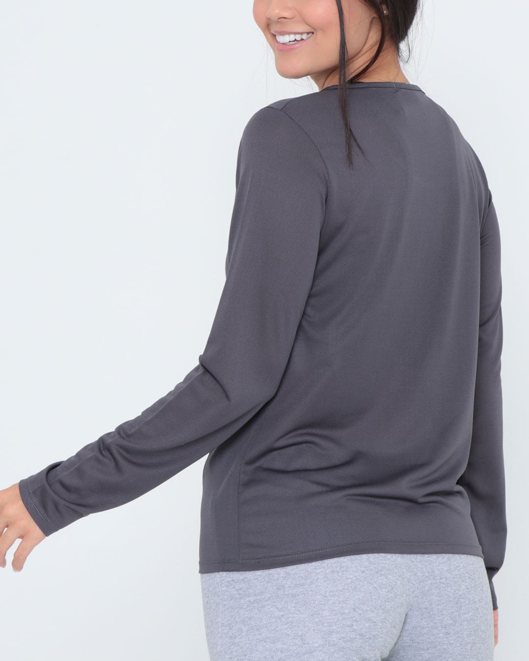Blusa-Tt022-Mga-Longa-Crepe-Silk---Cinza-Escuro