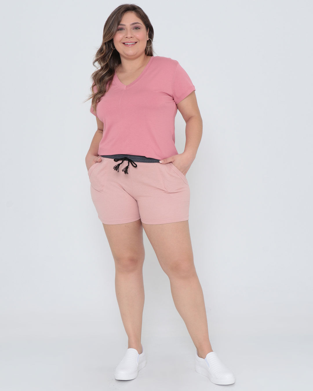Tshirt-415-Dec-V-Rose---Rosa-Claro