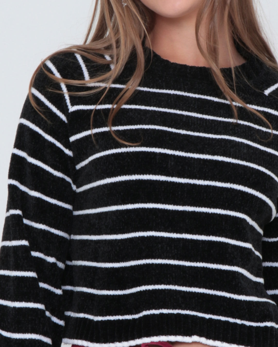 Sueter-Listrado-Fem-Fas-Jov107321---Preto-Listrado
