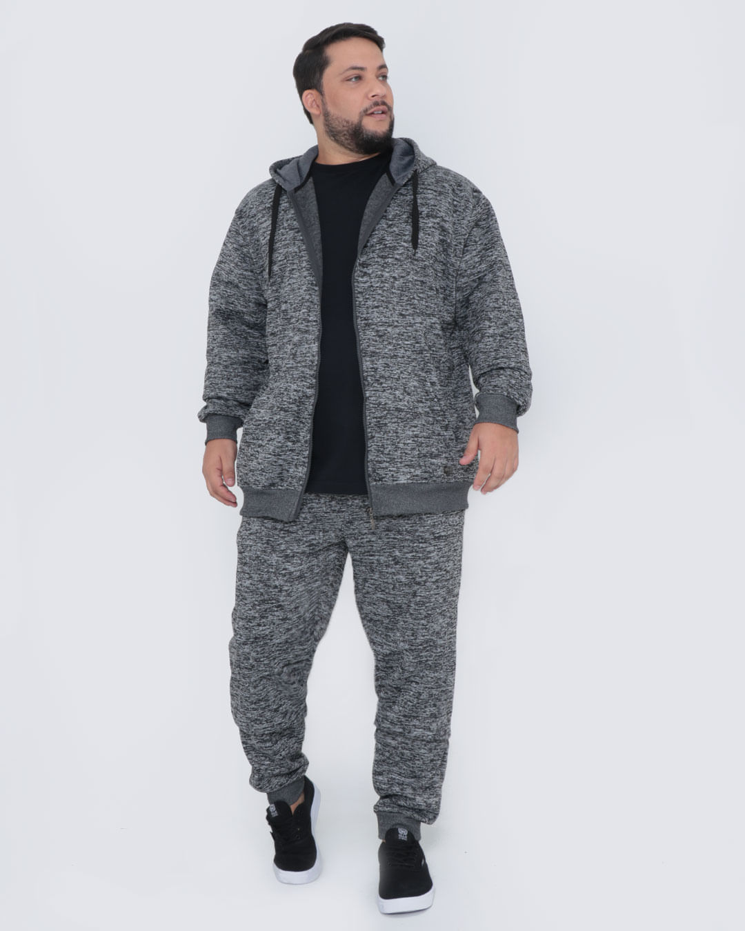 Moletom-Psm-01-Jet-Basic-Hood-Plus---Mescla-Escuro