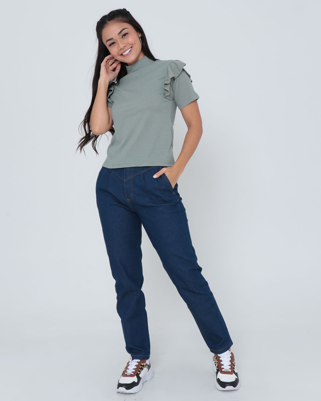 Blusa-Mc-Canel-Babado-Mga-201172---Verde-Escuro