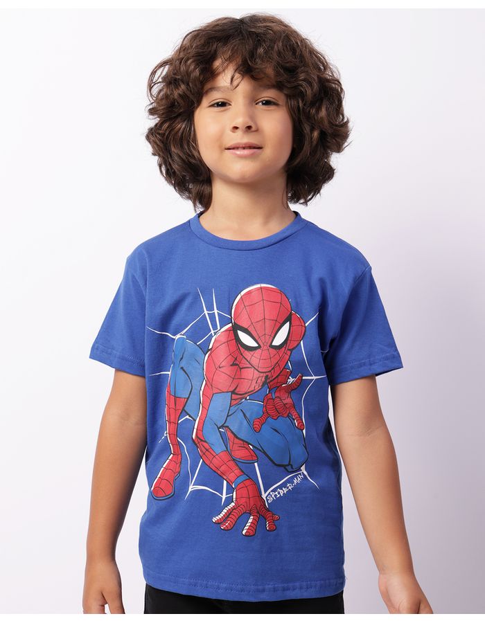 Camiseta-Ch39308-Mc-M-410-Homem-Aranha---Azul