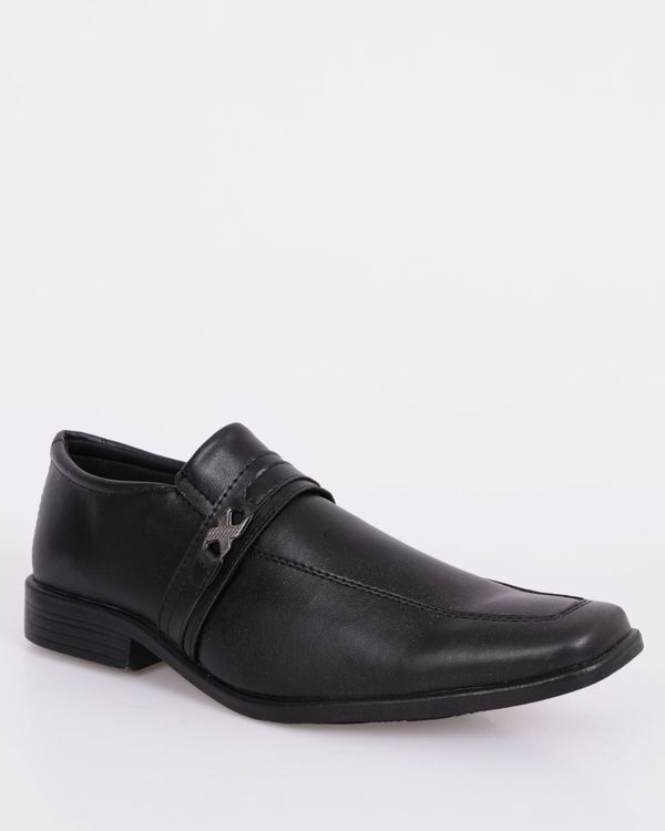 Sapato Masculino Social Com Fivela Preto 44