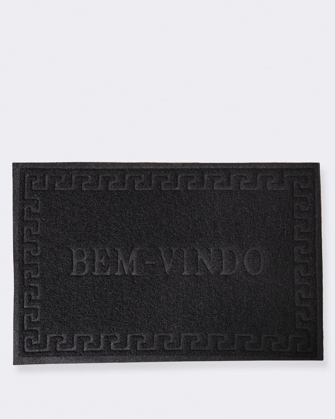 Capacho-Vinil-40x60-Bem-Vindo---Preto