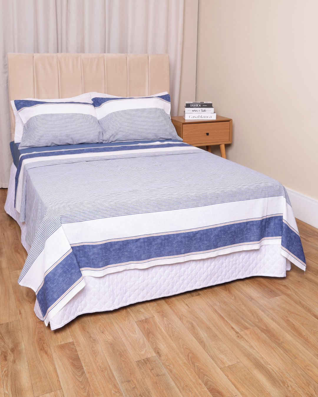 Jg-Cama-Cs-Estamp-Sort-Algo-4-Pc---Azul-Geometrico