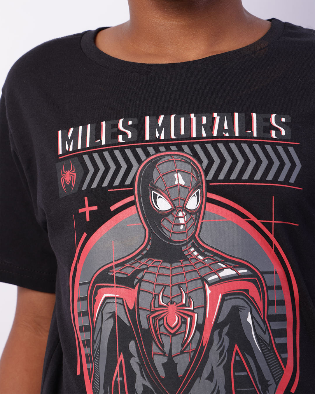 Camiseta-Ch34982-Mc-M-1016--Homem-Aran---Preto