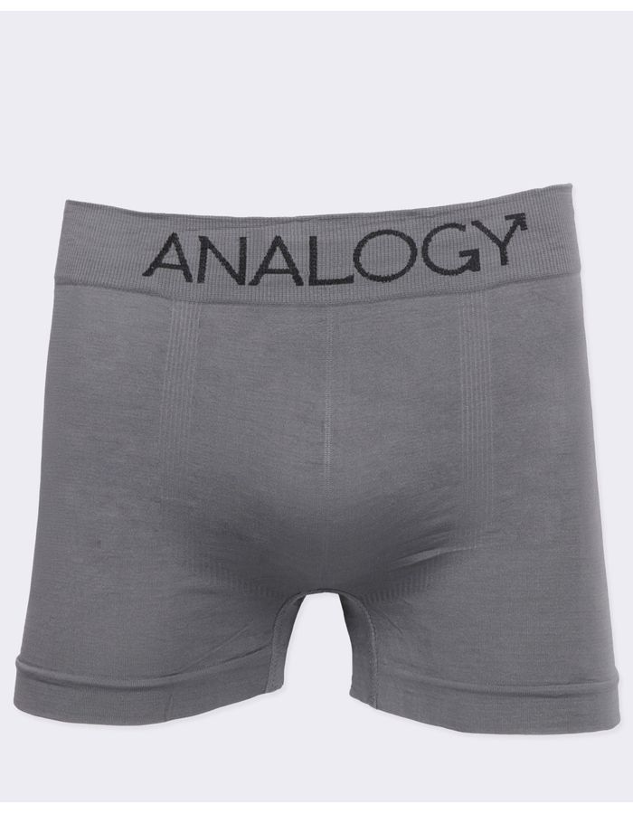 Cueca-Boxer-Micro-Adulto-Analogy-Liso---Cinza-Escuro