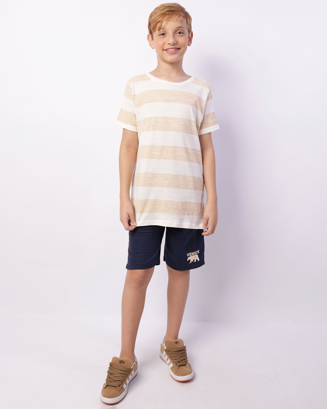 Camiseta-Fk881v10-Mc-M-1016-List-Bege---Off-White