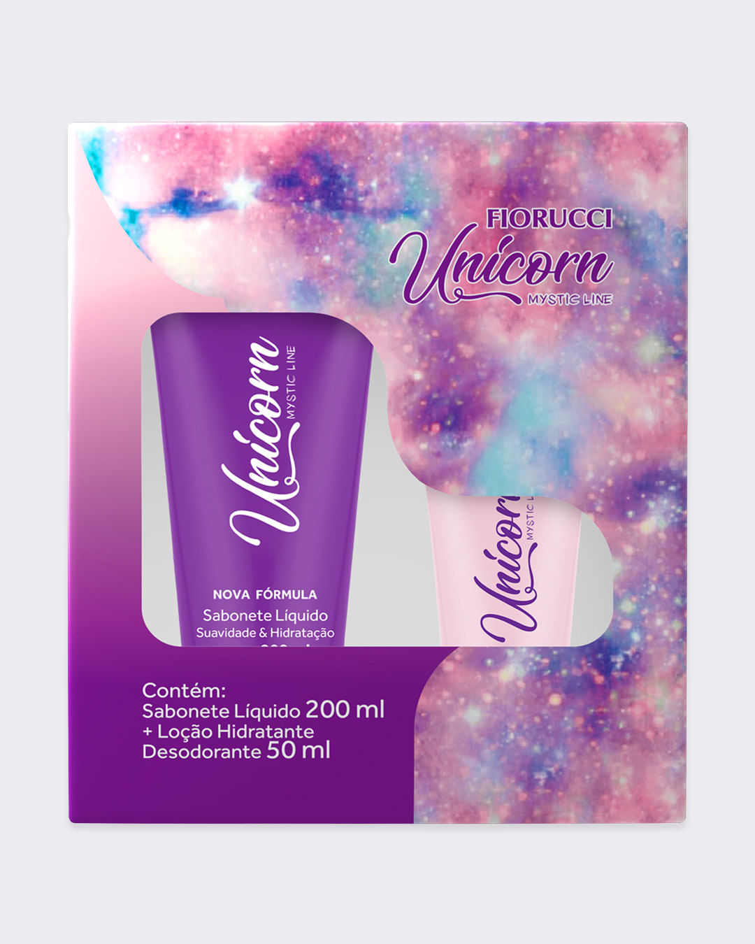 Kit-Sab-Liq-200ml---Locao-Hid-Unicorn-50---Sortido