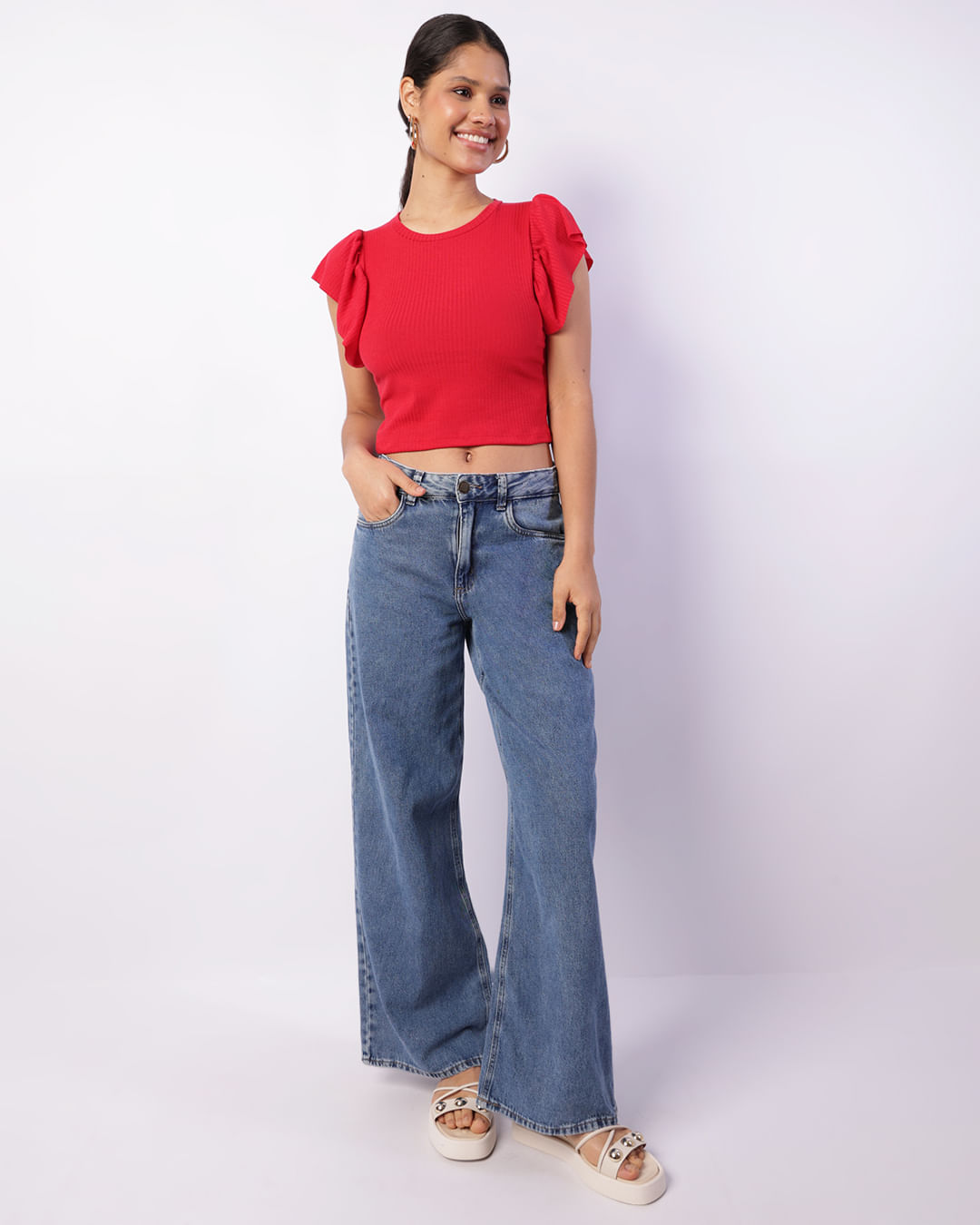 Blusa-Mc-Manga-Babado-241421-Vml -Fpgg---Vermelho