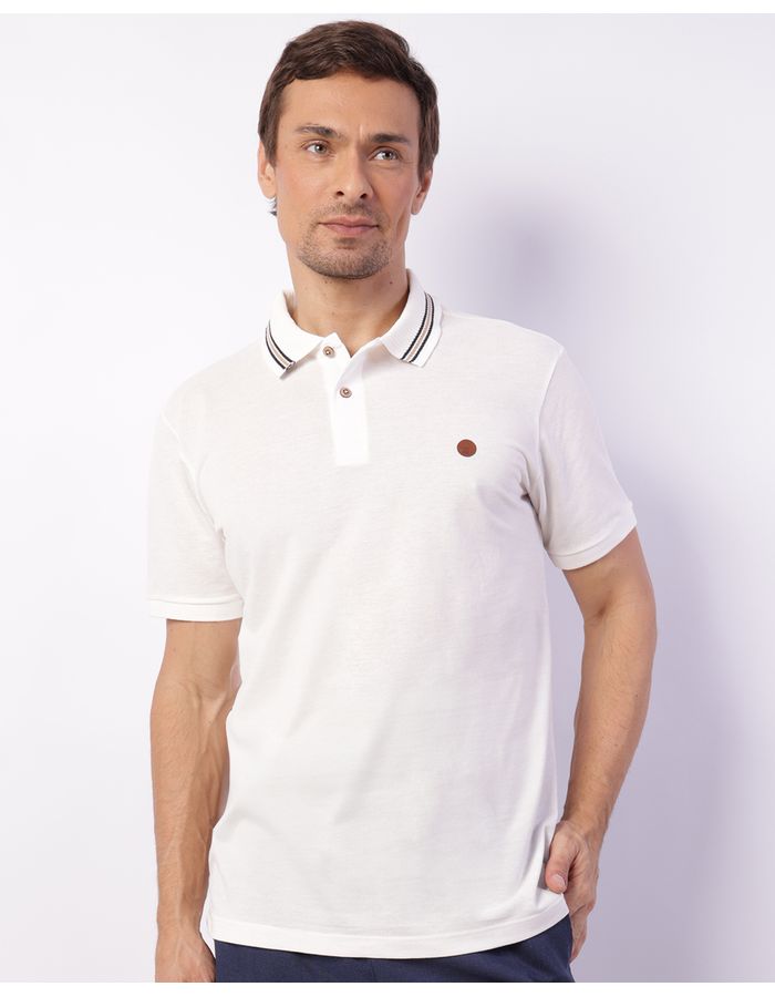 Polo-460055-Piquet---Off-White