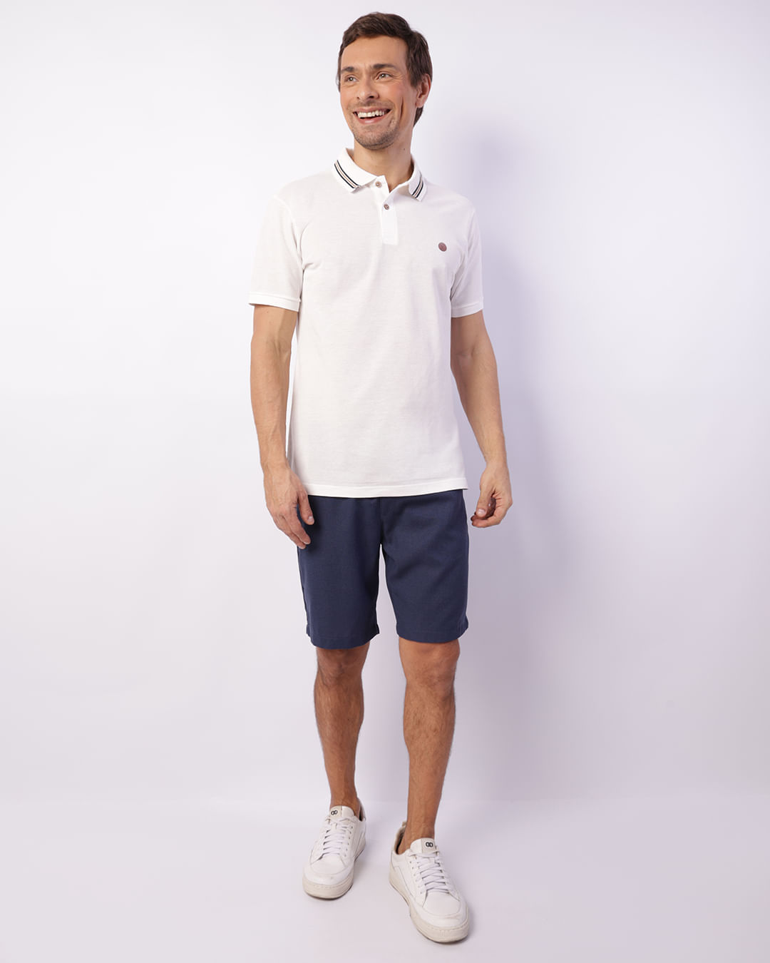Polo-460055-Piquet---Off-White