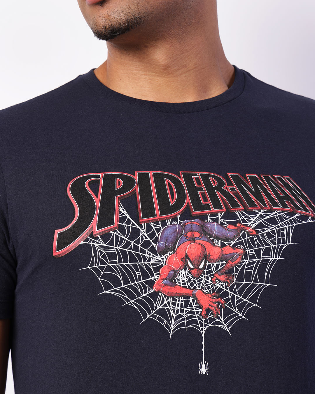 Camiseta-Spider-Man-Trm110021-Marinho---Marinho