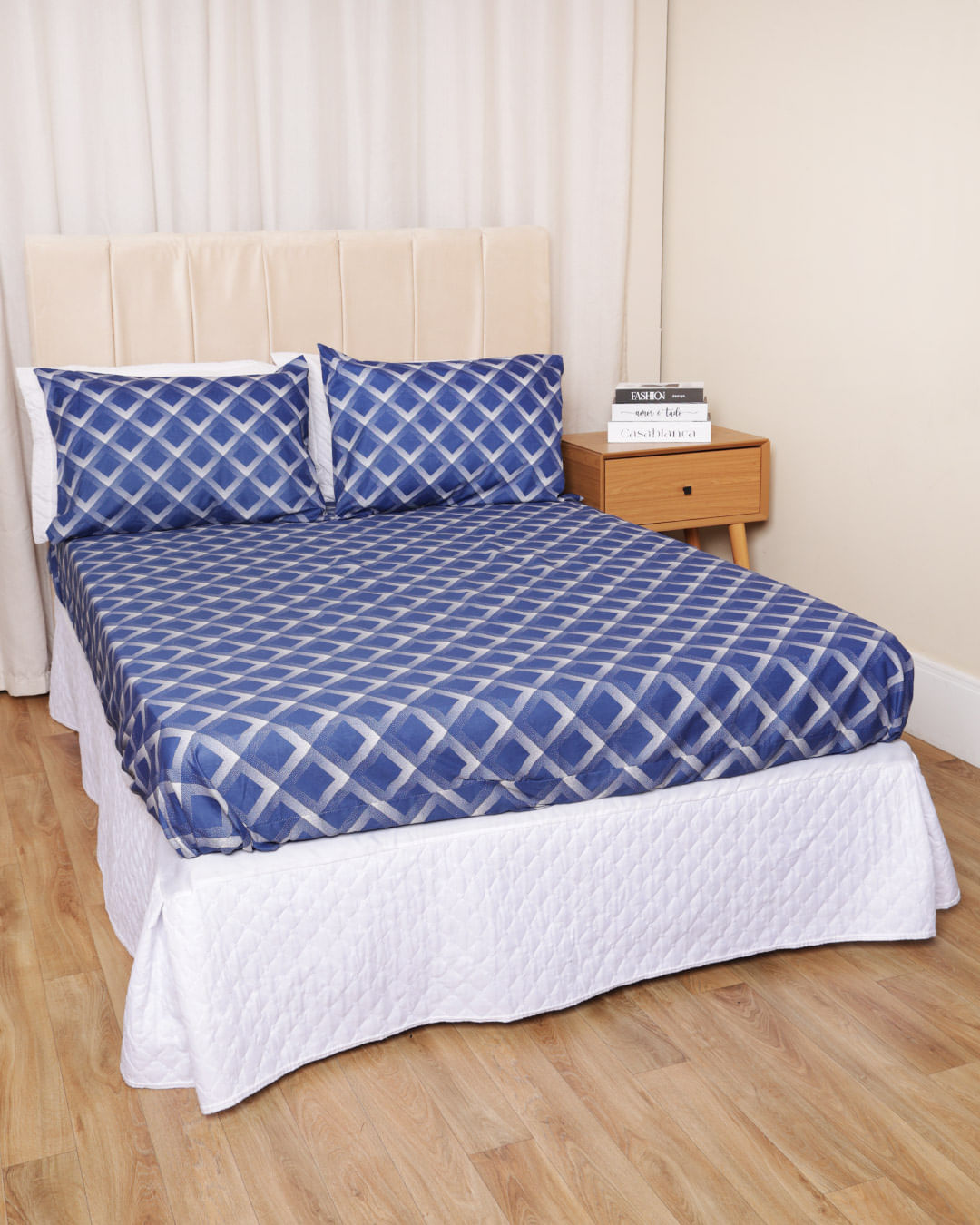 Jg-De-Cama-Cs-3-Pc100--Algodao-Est---Azul-Escuro