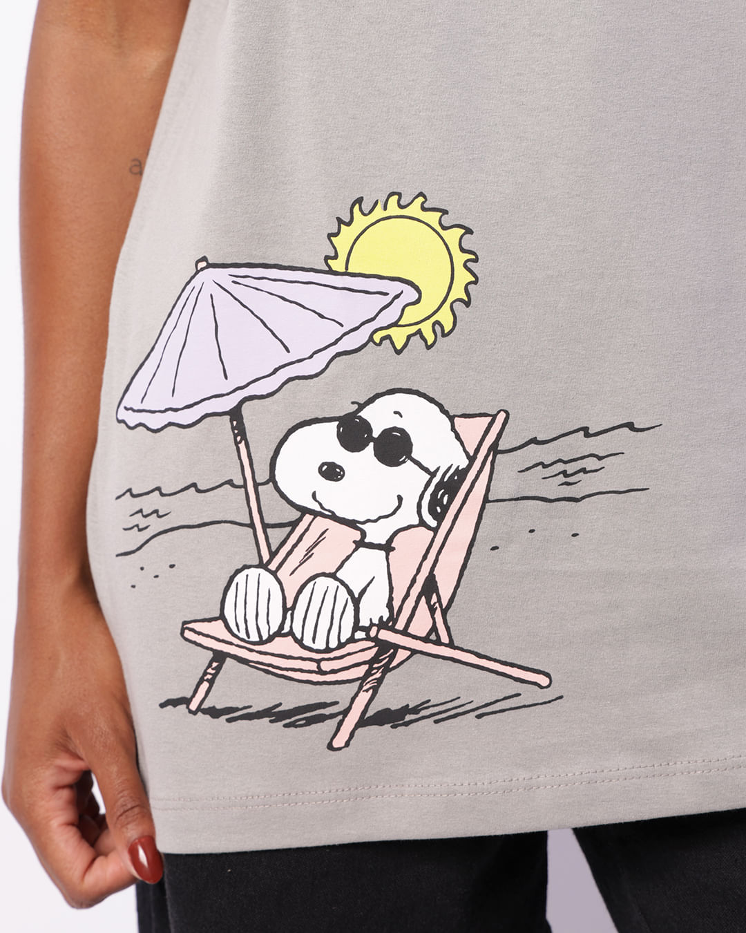 Camiseta-Mc-0401743-Snoopy-Pg---Cinza
