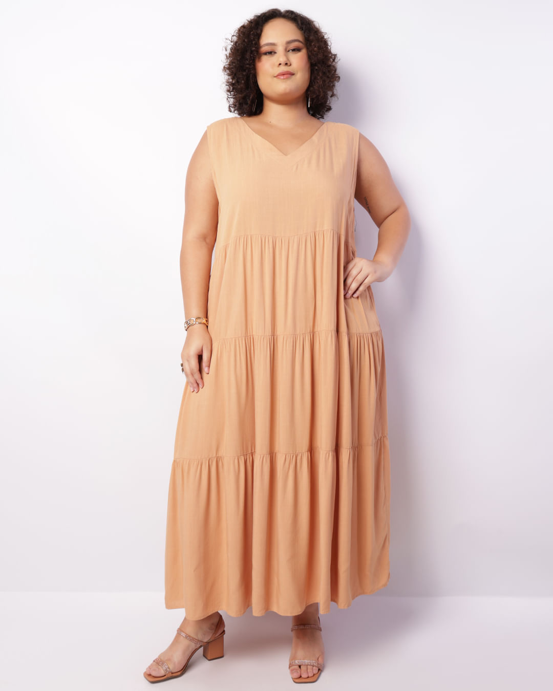 Vestido Plus Corset Berry (XL) main image 1