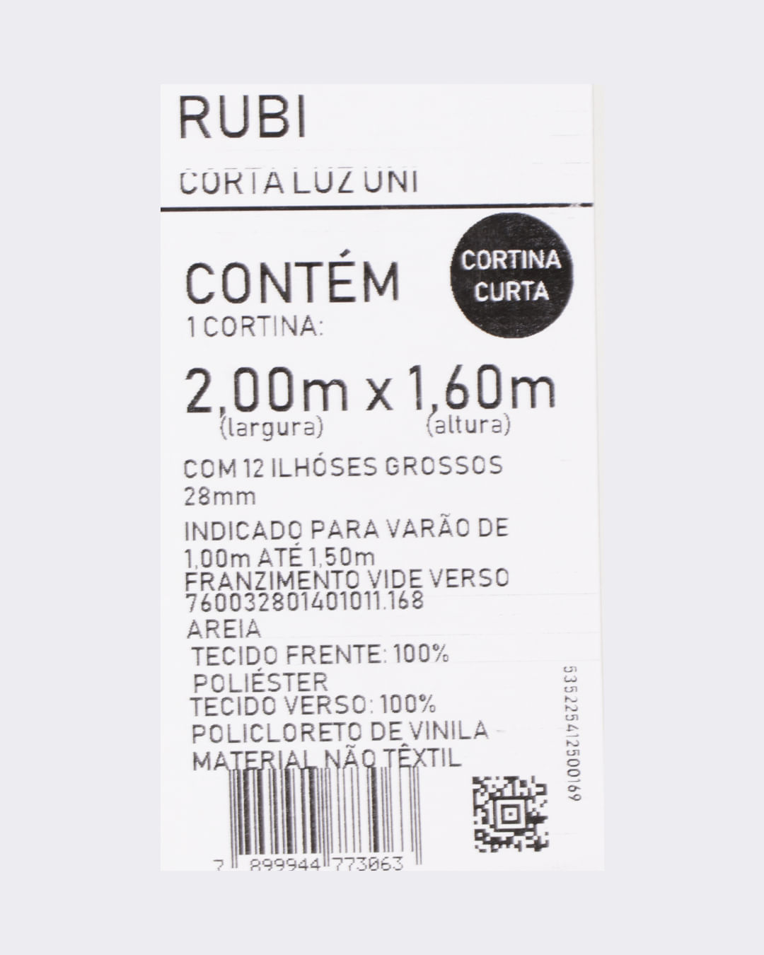 Cort-Corta-Luz-Uni-200x160-Rubiare---Bege-Claro