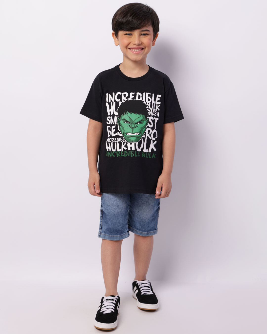 Camiseta-Ch33068-Mc-M-410-Hulk---Preto