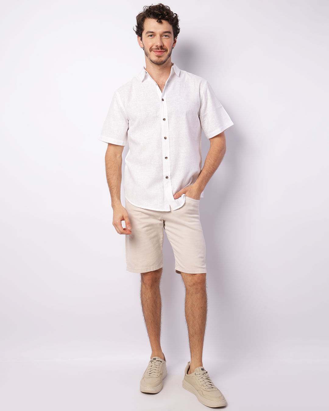 Shirt-Short-Sleeve-Branco---Branco