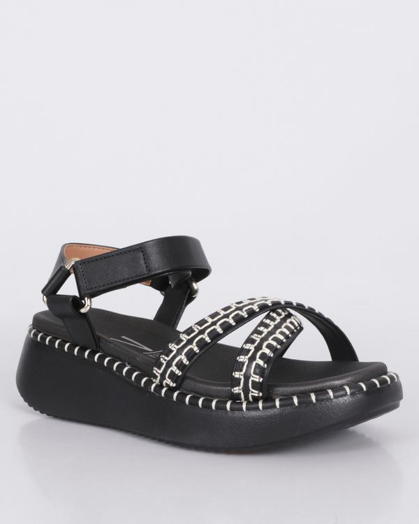 Sandália Feminina Vizzano Flatform Preta 35